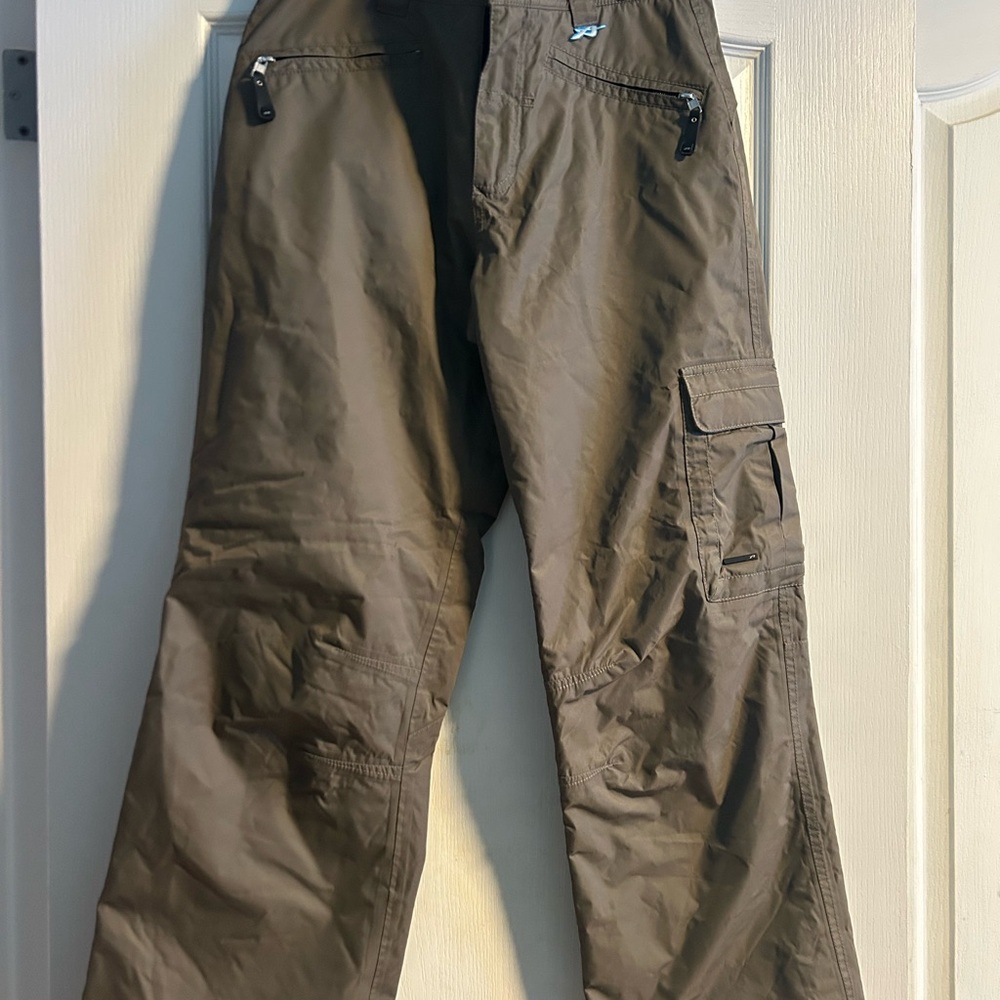Orage Womens Ski Snowboard Pants M Zip Pockets Adj Waist